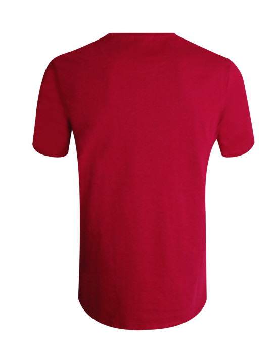 25 CASKABARB TEE-SHIRT OTAGO HIBISCUS RED