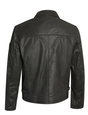 Dos du cuir Basic Otago marron pour homme