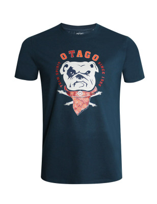 Tee shirt Pacific Otago rugby marine pour homme