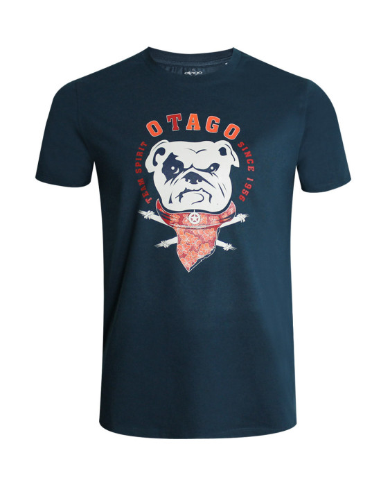 25 DOGGY TEE SHIRT OTAGO PEACOCK BLUE