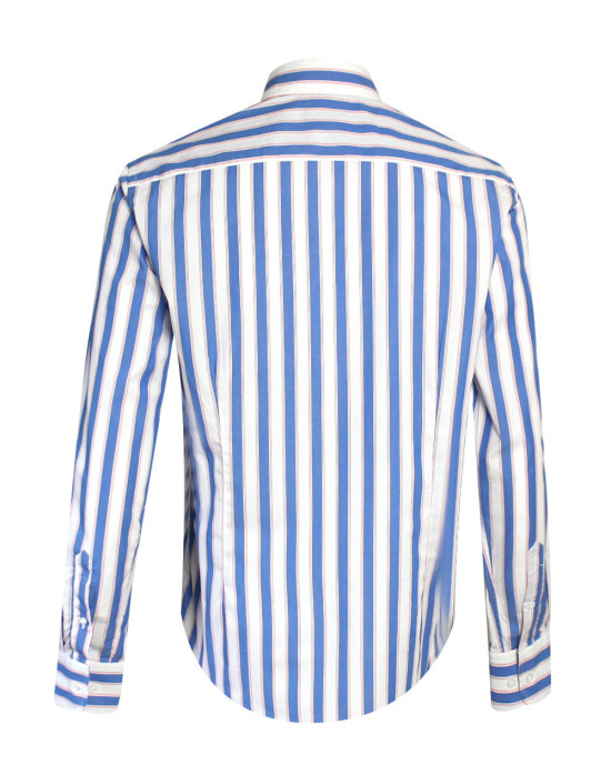 251 CHEMISE ML OTAGO RAYEE BLANC