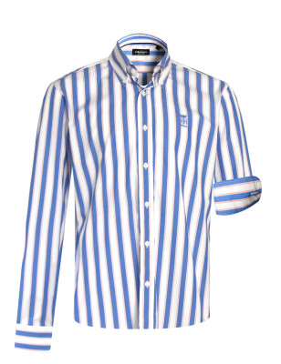 251 CHEMISE ML OTAGO RAYEE BLANC
