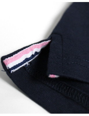 Patte avec liseré aux ouvertures latérales polo Setvic pour homme