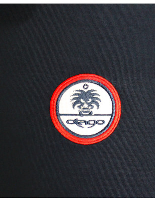 Ensemble brodé côté cœur du polo Setvic marine pour homme
