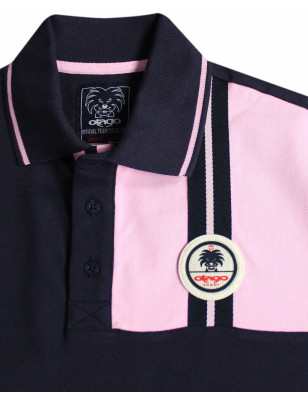 Ensemble brodé côté coeur du polo Biflo pour homme