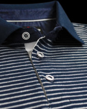 24PO1 POLO MC RAYE OTAGO DENIM