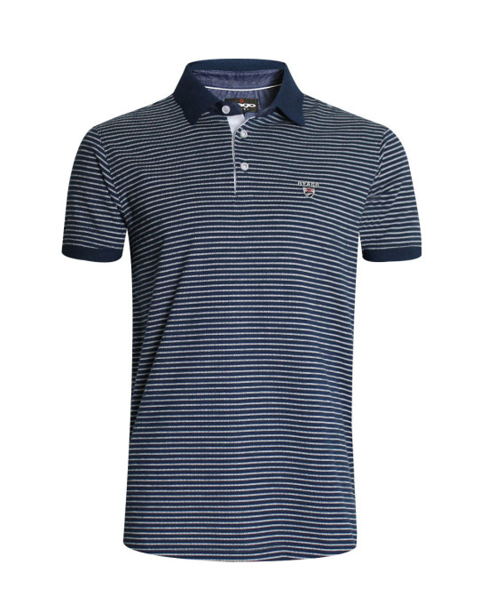 24PO1 POLO MC RAYE OTAGO DENIM