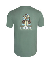 25 HAAST TEE SHIRT OTAGO MOSS GREEN