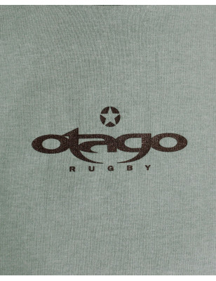 Sérigraphie sur le devant du tee-shirt Haast Otago moss green pour homme