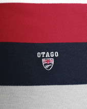 24PO4 POLO MC RAYE OTAGO BLANC/GRIS