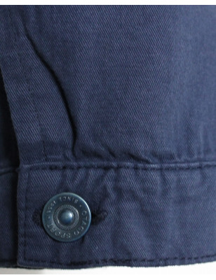 Détail produit du blouson Bruce Otago bleu marine pour homme