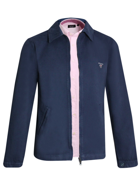 BRUCE BLOUSON OTAGO BLEU MARINE