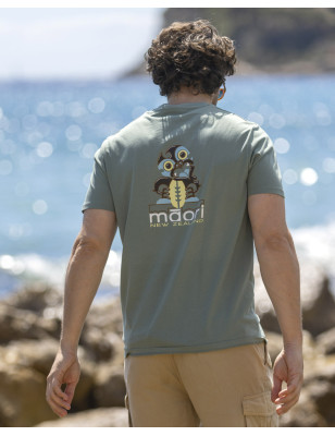 25 HAAST TEE SHIRT OTAGO MOSS GREEN