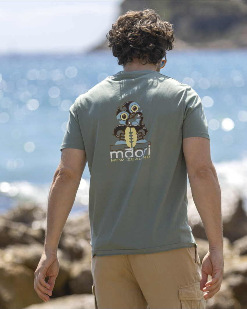 25 HAAST TEE SHIRT OTAGO MOSS GREEN