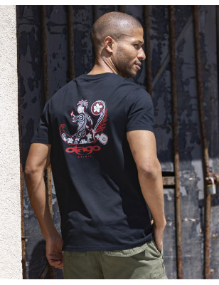 25 WAVE TEE SHIRT OTAGO NOIR