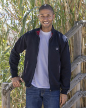 24SW2 SWEAT ZIP OTAGO BLEU MARINE