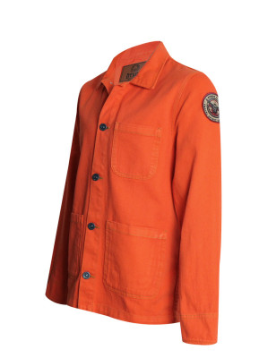 Profil de la Veste Toile Boutonnée Hobart Otago Rugby orange pour Homme