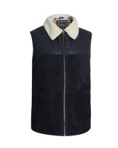 24 CUIR LUCKY OTAGO BLEU MARINE