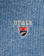 24SW7 SWEAT COL ZIP OTAGO BLEU CIEL