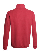 24SW7 SWEAT COL ZIP OTAGO CORAIL