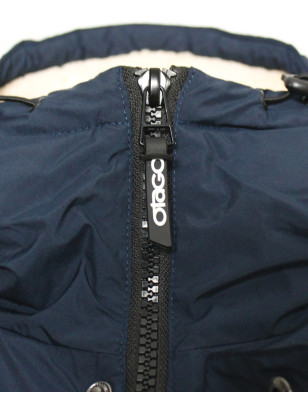 Curseur de fermeture de la doudoune Limbo Otago bleu marine pour homme