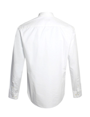 dos de la Chemise manches longues homme Buenevy Otago blanche