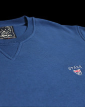 25PRINTA SWEAT COL ROND OTAGO INDIGO