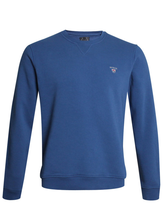 25PRINTA SWEAT COL ROND OTAGO INDIGO