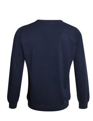 Pull col V homme CARBUN Otago bleu marine