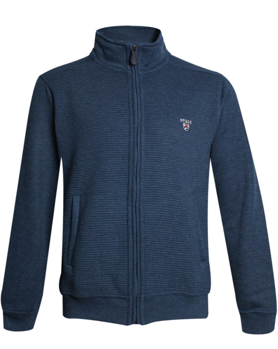 25SW1 SWEAT ZIP OTAGO BLEU MARINE
