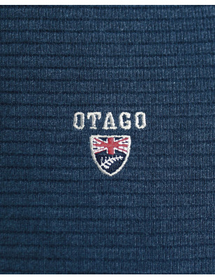 Sweat zip 25SW1 Otago rugby bleu marine pour homme