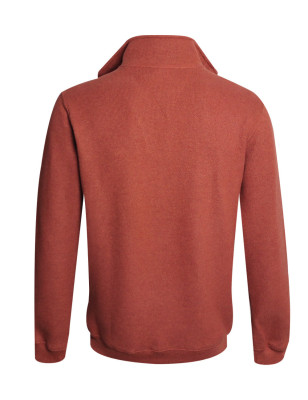 Sweat homme col zip 24SW7 Otago rugby épice