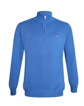 25 CARBUN PULL COL ZIP OTAGO BLEU OCEAN 25 CARBUN PULL COL ZIP OTAGO BLEU OCEAN