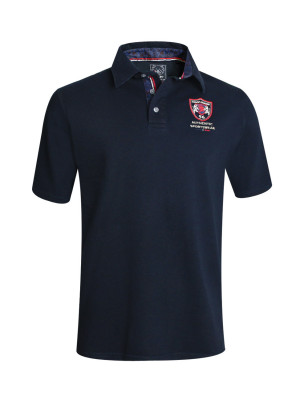 Polo Kerbun manches courtes Otago rugby marine pour homme