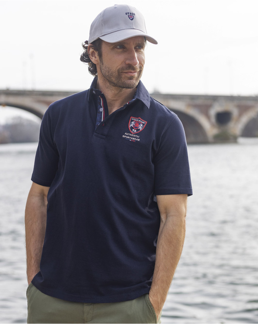 25 KERBUN POLO MC OTAGO JERSEY BLEU MARINE 25 KERBUN POLO MC OTAGO JERSEY BLEU MARINE