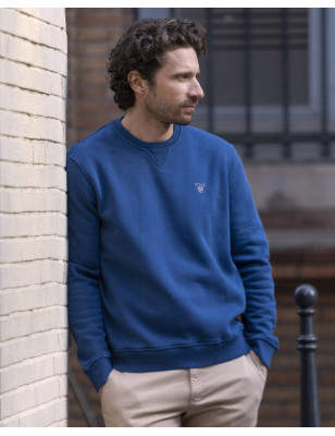 Sweat col rond homme 25PRINTA Otago indigo