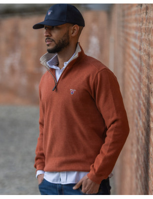 24SW7 SWEAT COL ZIP OTAGO EPICE