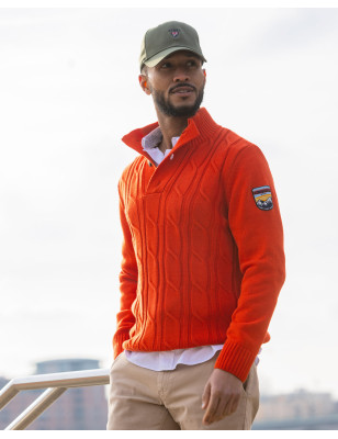 24 CARDRONA PULL TORSADE OTAGO ORANGE