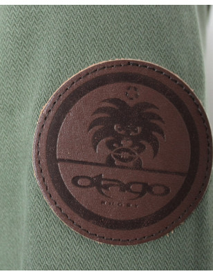 écusson de la Veste en toile boutonnée Ohio Otago Rugby kaki pour Homme