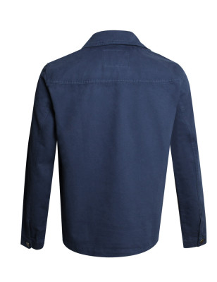 dos du Blouson Brookly en Toile Otago Rugby indigo marine ouvert pour Homme