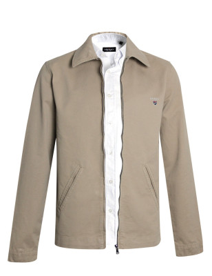 Blouson Brookly en Toile Otago Rugby beige ouvert pour Homme