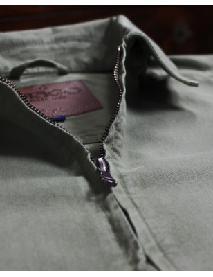col du Blouson Brookly en Toile Otago Rugby kaki pour Homme