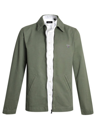 Blouson Brookly en Toile Otago Rugby kaki ouvert pour Homme