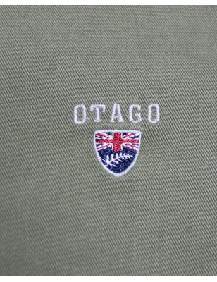 broderie du Blouson Brookly en Toile Otago Rugby kaki pour Homme