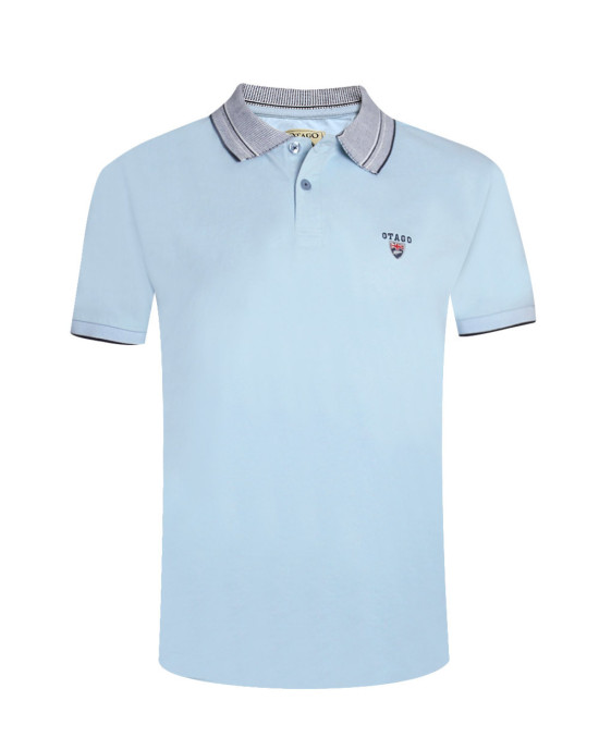 25 LENCO POLO MC OTAGO BLEU CIEL