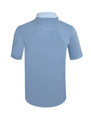 Polo CASA manches courtes Otago rugby riviera blue pour homme