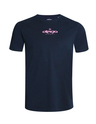 Sérigraphie devant du tee shirt Mask Otago bleu marine pour homme