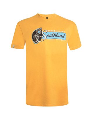 BURNS SOUTHLAND TEE SHIRT OTAGO JAUNE