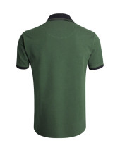 GRIFFAX POLO MC OTAGO VERT VINTAGE