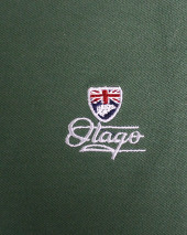 GRIFFAX POLO MC OTAGO VERT VINTAGE